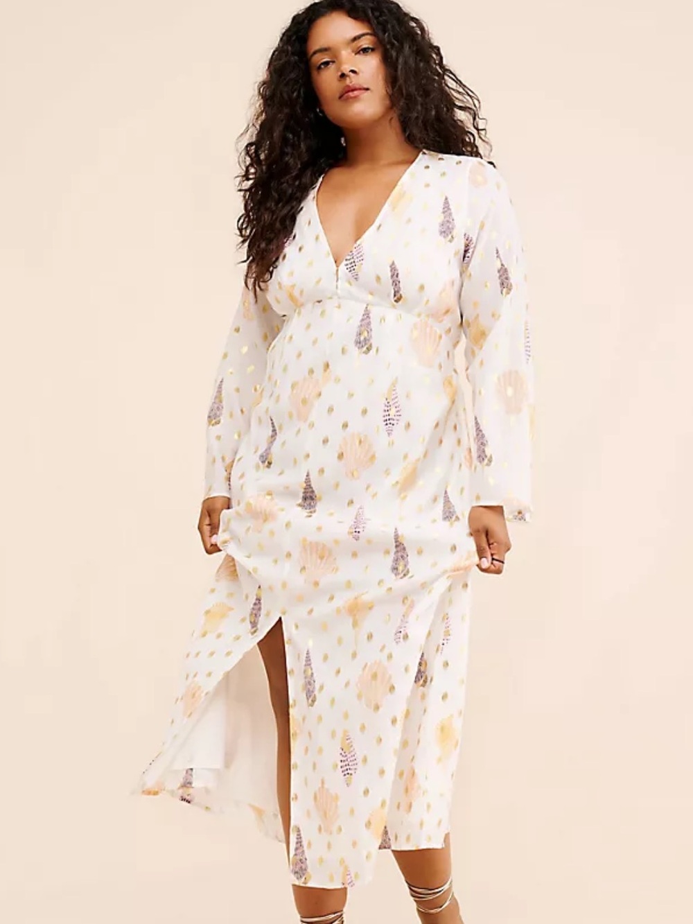 NWT Anthropologie Never Fully Dressed Angie Maxi Dress Sz 14